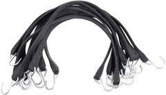 50 Box Of 21″ Natural Rubber Tarp Tie Down Straps Trailer Bungee S Crimped Hook