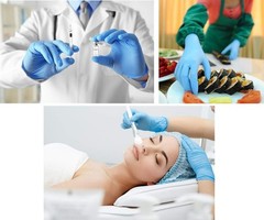 L1101 Disposable Nitrile Glove, Large, Pack of 100