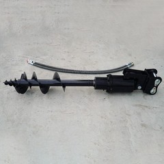 Mini Excavator Attachment Hydraulic 200mm Auger Drill with 30mm Pin FREE SHIP