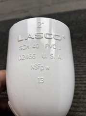 Lasco SCH 40 2″ PVC 90° Elbow Slip x Slip