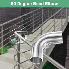 1.5 Inch 90 Degree Mandrel Bend Elbow, Thicke Size: 1.5 InchNumber of Items: 1