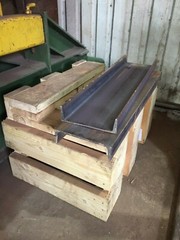 8″ x 12″ 11.5 pounds per ft. C Channel Iron Mild Steel A36 Ships USPS (1 Piece)
