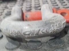 CM Columbus McKinnon USA 12TON 1 1/8inch SCREW PIN SHACKLE,