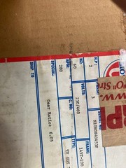 parallel shaft gearmotor 2hp 230-460v, 280 rpm, new old stock in original box