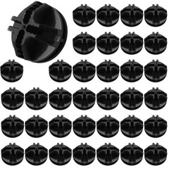 Litoexpe 36 Pcs Wire Cube 1.39 Inch (Diameter), 0.79 (Height), Black