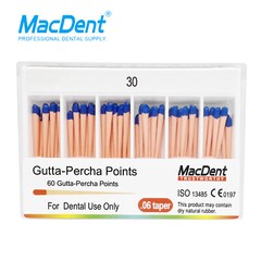 MacDent Dental Gutta Percha Points Absorbent Paper Points Endodontic Root Canal