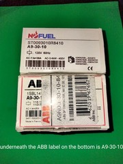 NOFUEL A9-30-10-120 Cntactor ST0093010R8410