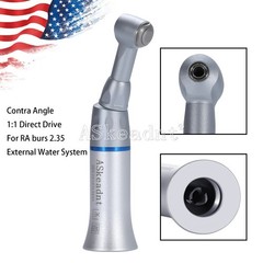 Dental Push Button Contra Angle Handpiece Slow Low Speed 1:1 E-type For NSK FDA