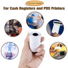 2 1/4 x 50′ Thermal Paper 50 Rolls Credit Card & Cash Register POS Receipt Paper