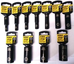 Dewalt 11 Piece 3/8″ Drive Impact Ready Deep Socket Set
