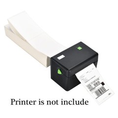4000 Fanfold 4″x6″ Direct Thermal Labels Shipping Barcode Labels Zebra 2844 UPS
