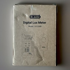 Dr. Meter LX1330B Digital Lux Light Meter 0.1-200,000 Lux Measurement Range
