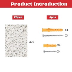Fixing Wall Plugs Fast! No Need to Fill or redrill (20 Discs)