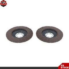 10Pieces Premium Zirconia Flap Disc Sanding Grinding 4-1/2″ × 7/8″ 40 Grit