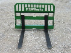 48″ 5,500 Pound Heavy Duty Pallet Fork Attachment Fits John Deere 600 700 Series