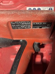 Hilti GX100 Gas-Actuated Nail Gun Fastening Tool With Case Untested/Missing Tip
