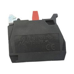 10PCS ZBE102 Single contact block silver alloy screw clamp terminal 1NC ZBE-102