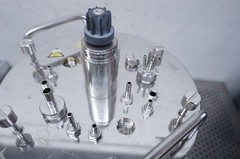 Sartorius Stedum Bioreactor headplate stirrer 1.4404/4436