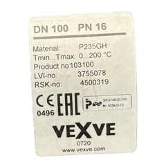 DN100 PN16 Steel Ball Valve 103100 VEXVE, 103100 Vexve Steel Ball Valve DN100…