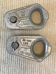 TC-5F GALVANIZED 26,900LBS Guy Wire Cable Eye Clevis,PLPCN,TC.5F0006546,LZE40315