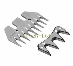 Sheep Shears 9T Blades Straight Tooth Electric Wool Comb Cutter Stainless Steel