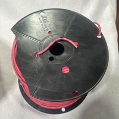 West Penn D975 Fire Alarm Cable 18/2 Shielded FPL ~900 ft Black Reel