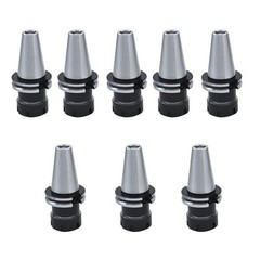 8PCS 2.76″ CAT40-ER32 COLLET CHUCK-8 CHUCKS Balanced G2.5/25000RPM