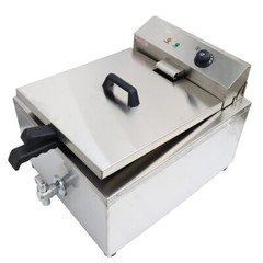 110V 60HZ 2KW Funnel Cake Fryer Machine Maker 2 Ring Molds