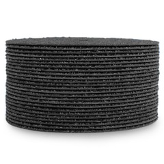 25 Pack – 4.5″ Silicon Carbide Resin Fiber Discs, 120 Grit 4-1/2 In Sanding Disc
