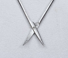 Aesculap BC163R Littler Curved Dissecting Scissors B/B 4.5″ (115 mm)