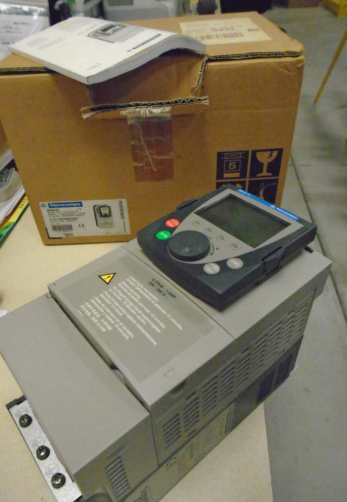 Tested!Telemecanique Variable Speed Drive ATV71H037M3DEMO 0.5HP 200-240VAC 3Ph
