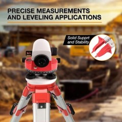 Universal Survey Tripod – Laser Level Tripod – Transit Level Tripod -Quick Clamp