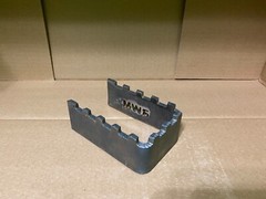 RWM Universal Brand New Weld-On 3″x5″ Raw Steel Step 1/4″ Thick