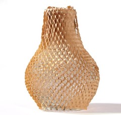 Honeycomb Packing Paper Roll 12 in x 1200 ft, Eco-Friendly Kraft Cushioning Wrap
