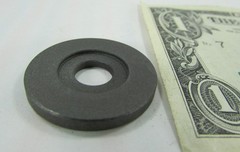 10 TOUGH Graphite Impregnated Teflon Washers 28MM x 8.5 MM x 3 MM, Seals Bushing