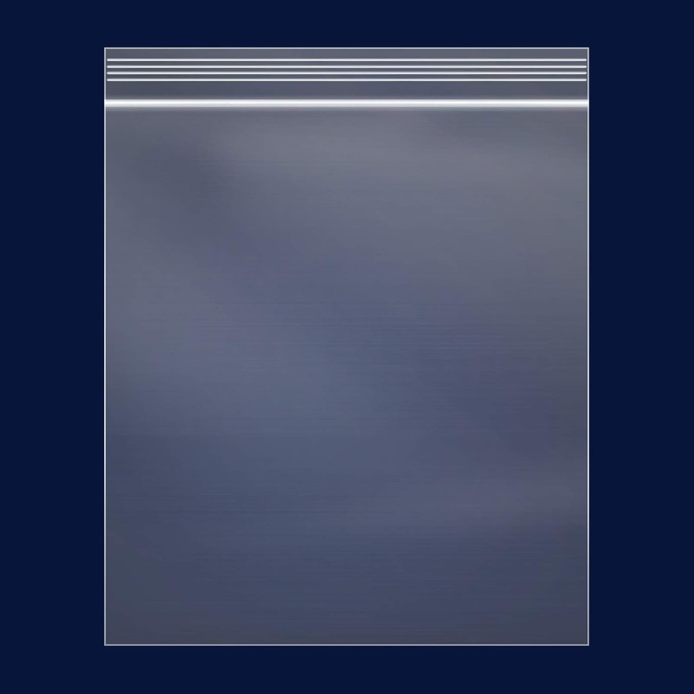 Plastic Zipper Bags 14×20 Large Clear Reclosable Storage Pouches 100 Pack