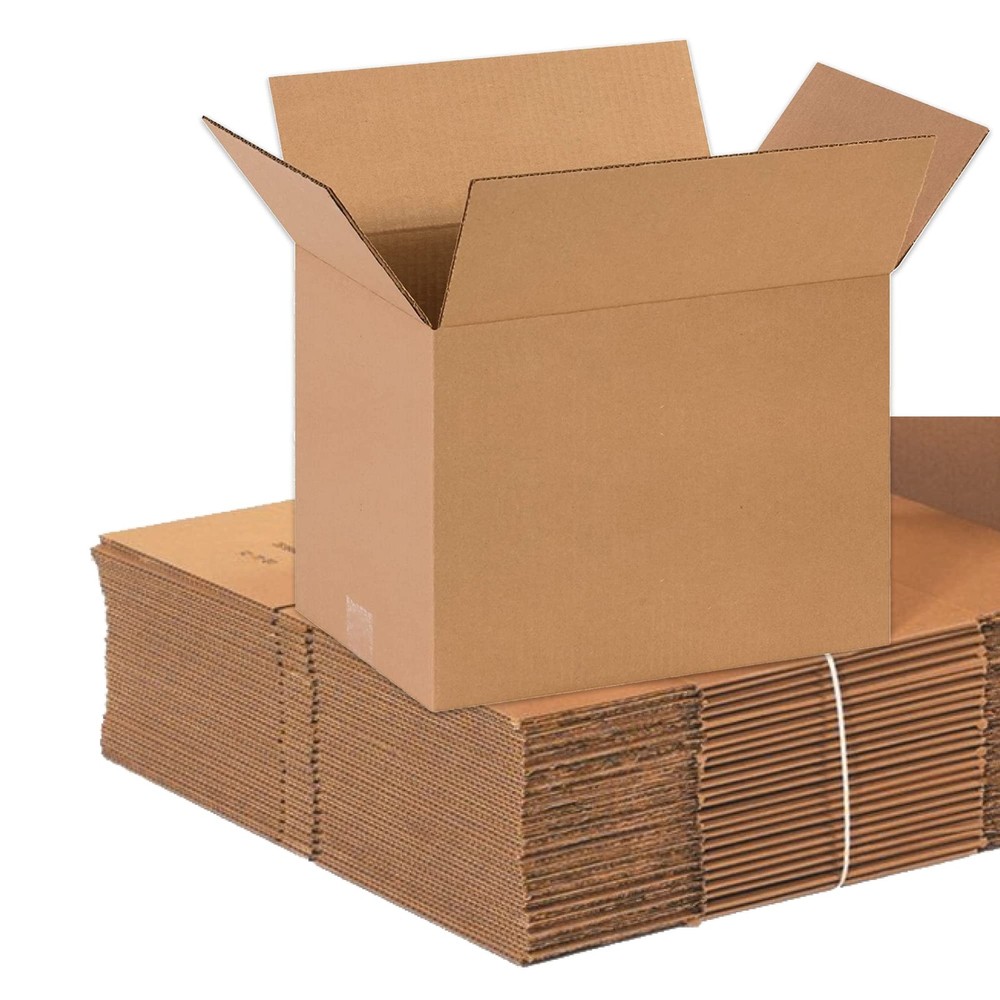 AVIDITI 14 x 10 x 10 Corrugated Cardboard Boxes, Medium 14″L x 10″W x 10″H, P…
