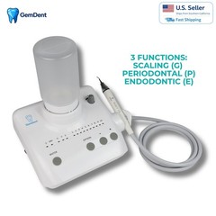 GemDent Ultrasonic Piezo Scaler EMS Compatible LED Dental Cavitron Unit