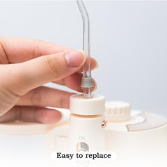 Quacc 2pcs Replacement Classic Jet Tips, Water Flosser Replacement Tips, Compati