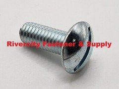 3/8-16×1 Serrated Truss Head Machine Screws 3/8×16 x 1 Bolts 3/8×1