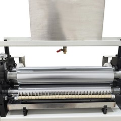 Double-Sided Automatic Glue Coating Machine Sheet Gluing Machine Steel Roller