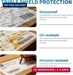 4×6 Thermal Fold Shipping Labels, Pack of 500, with Nelko, JADENS, ASprink, P…