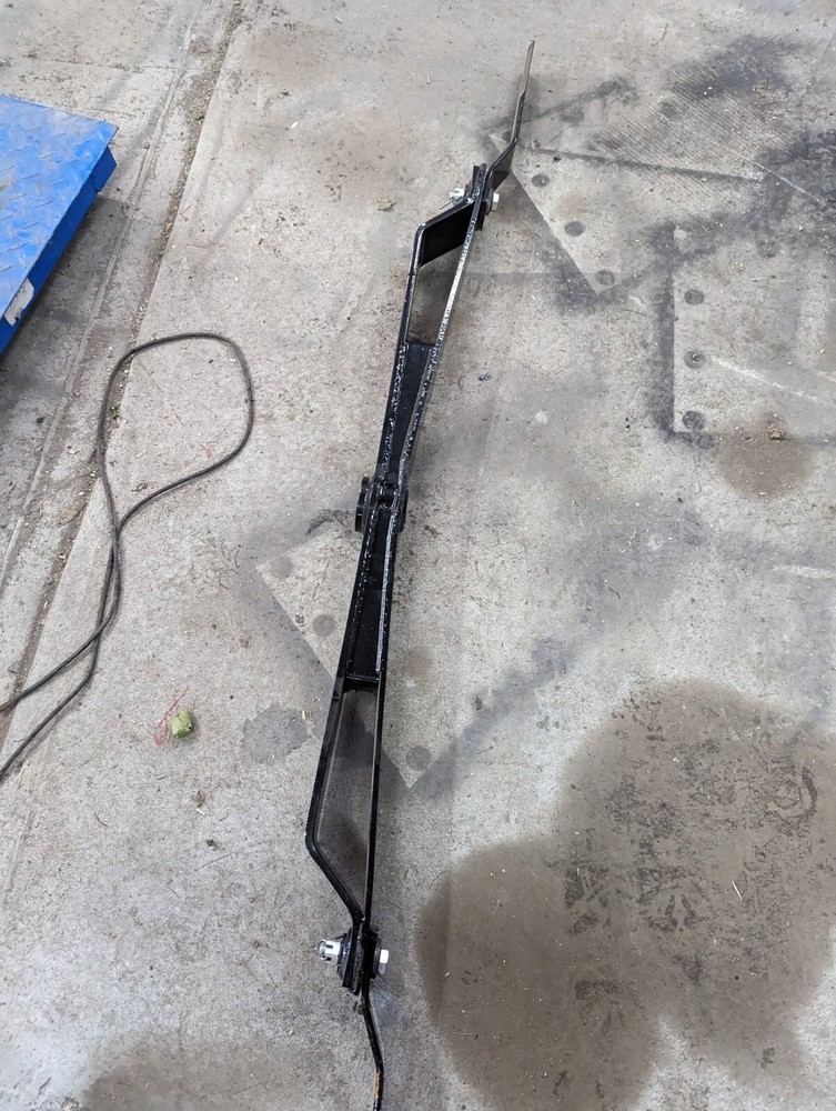 JCT AGT , Mower King 6′ skid steer brush hog blade Carrier bar w blades 72″