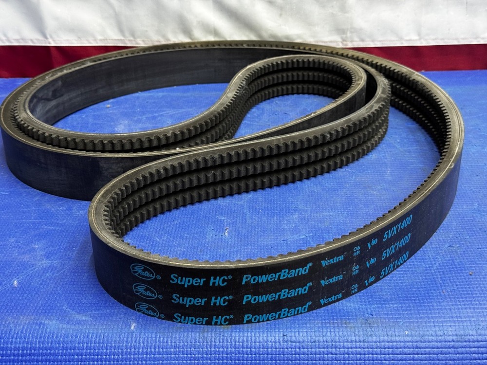 Gates 3/5VX1400 Super HC PowerBand V-Belt – 9389-3140 OLD STOCK