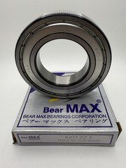 1 pc BearMAX 6211-ZZ EMQ 55x100x21mm Metal Seal Deep Groove Ball Bearings 6211ZZ
