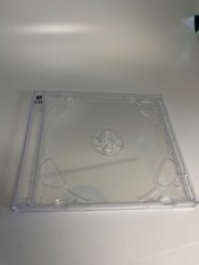 10 NEW TOP QUALITY 10.4mm DOUBLE (2) CD JEWEL CASES W/ CLEAR TRAY PSC36CAN