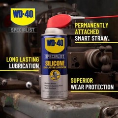 WD 40 Specialist Silicone Lubricant with Smart Straw Spray Aerosol Bottle Can