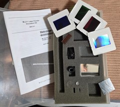 VINTAGE 1998 Metrologic ML211 Light Lab Optics Kit-Color Mixing NO LASER POINTER