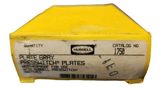 Hubbell Presswitch, Presswitch Plate and Metal Raceway Receptacle Boxes