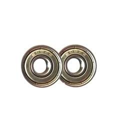 608-ZZ Ball Bearing 8x22x7 Dual Shielded Metal Chrome Skateboard 608Z (10 QTY)